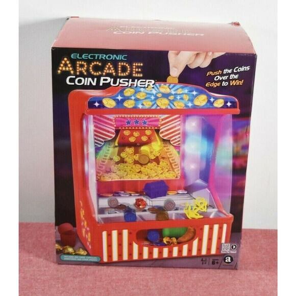 Electronic Arcade Coin Pusher - Picture 1 of 9